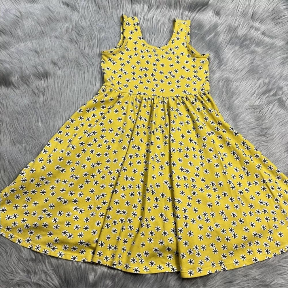 Alice & Ames Girls Tank Ballet Dress Ochre Flower Size 6 - Picture 1 of 14